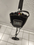 Détecteur de métaux vintage avec casque audio Koss Minelab ancien collection