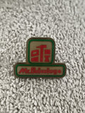 Pin's vintage Mr.Bricolage logo vert rouge ancien badge (Ref 9)