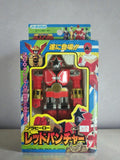 Figurine robot RED PUNCHER Ohranger Yutaka 1995 vintage Japon neuf boîte
