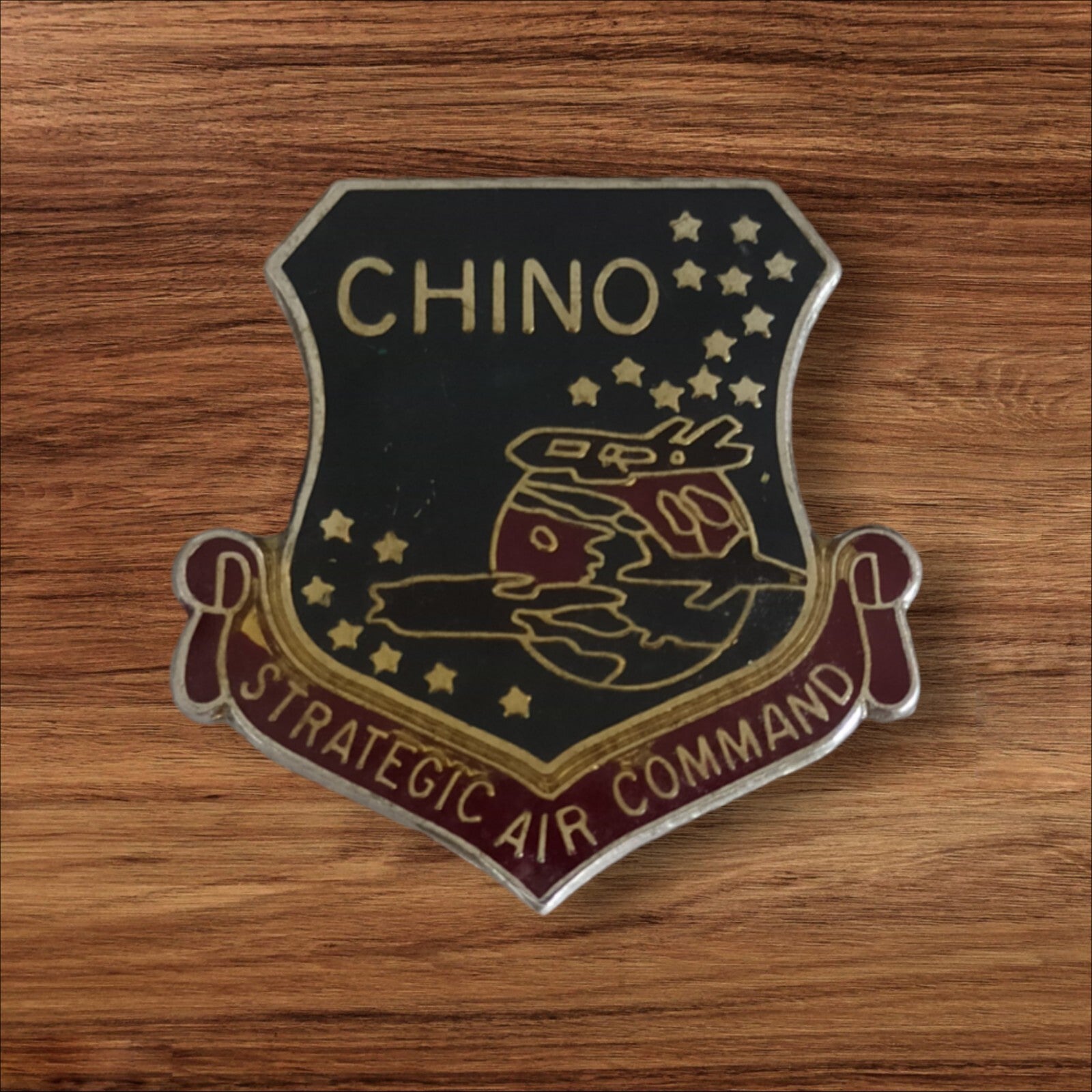 Broche vintage Chino Strategic Air Command ? Insigne militaire à collectionner