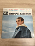 Charles Aznavour 45T Barclay Il Faut Savoir Paul Mauriat pochette photo Ref 3
