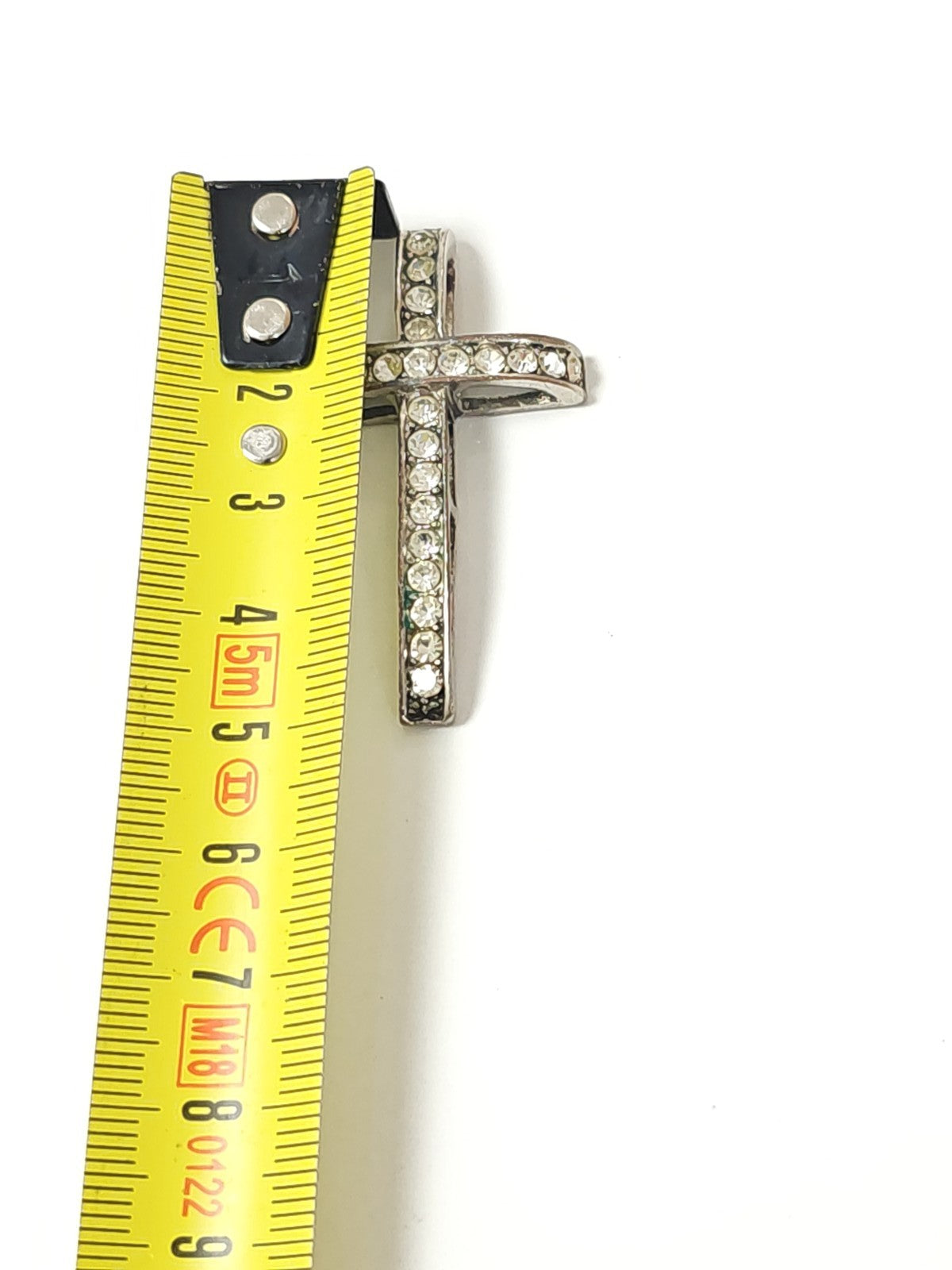 Vintage pendentif croix ancienne catholique rétro pour collection religieuse