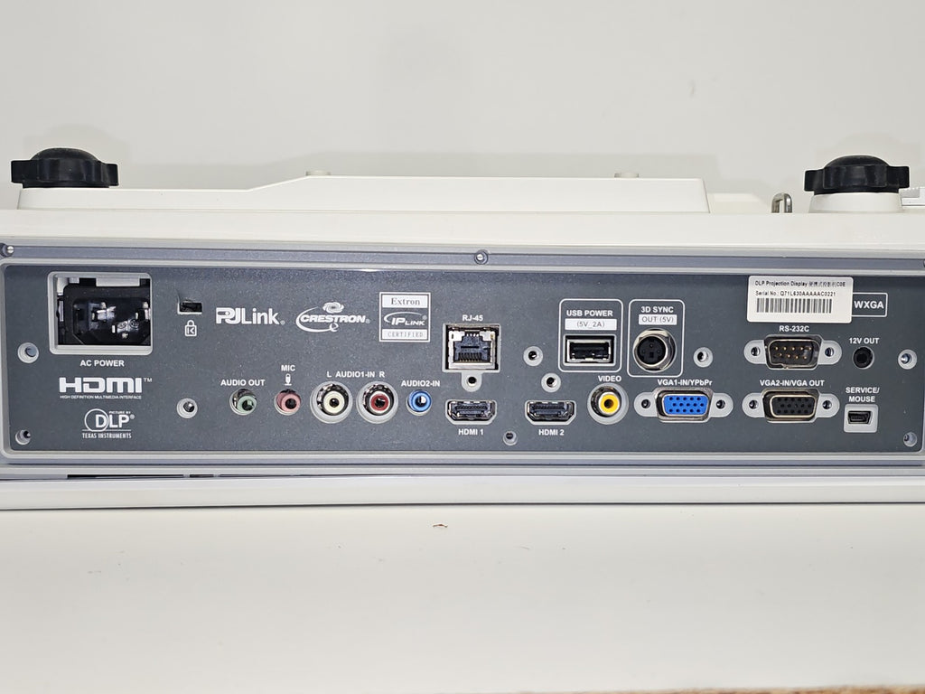 Projecteur vidéo Optima HS pour pièces détachées ou réparation, vendu en l'état