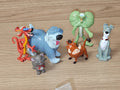 Lot figurines vintage Disney et autres personnages anciens jouets collection rét