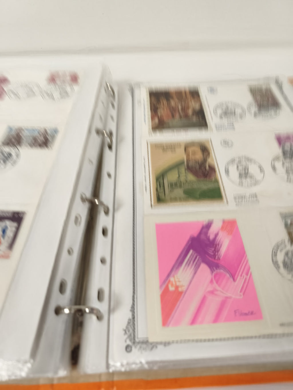 Lot enveloppes FPD timbrées France, thématique Poste et Ballons, album inclus
