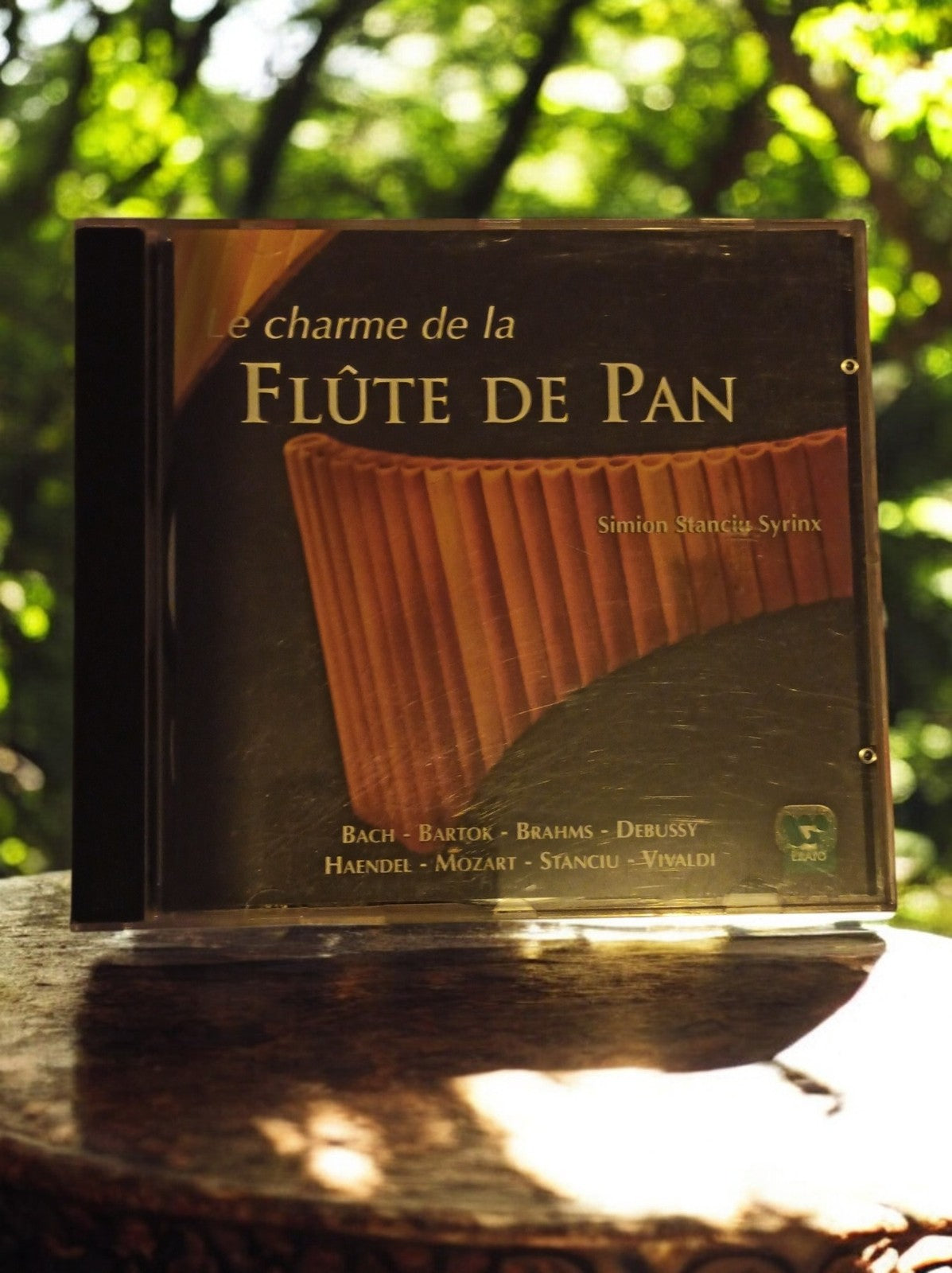 CD Le Charme de la Flûte de Pan Simion Stanciu Syrinx musique classique