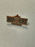 Vintage pin's Diaboloto Le Provençal, badge ancien collection, forme rectangulai
