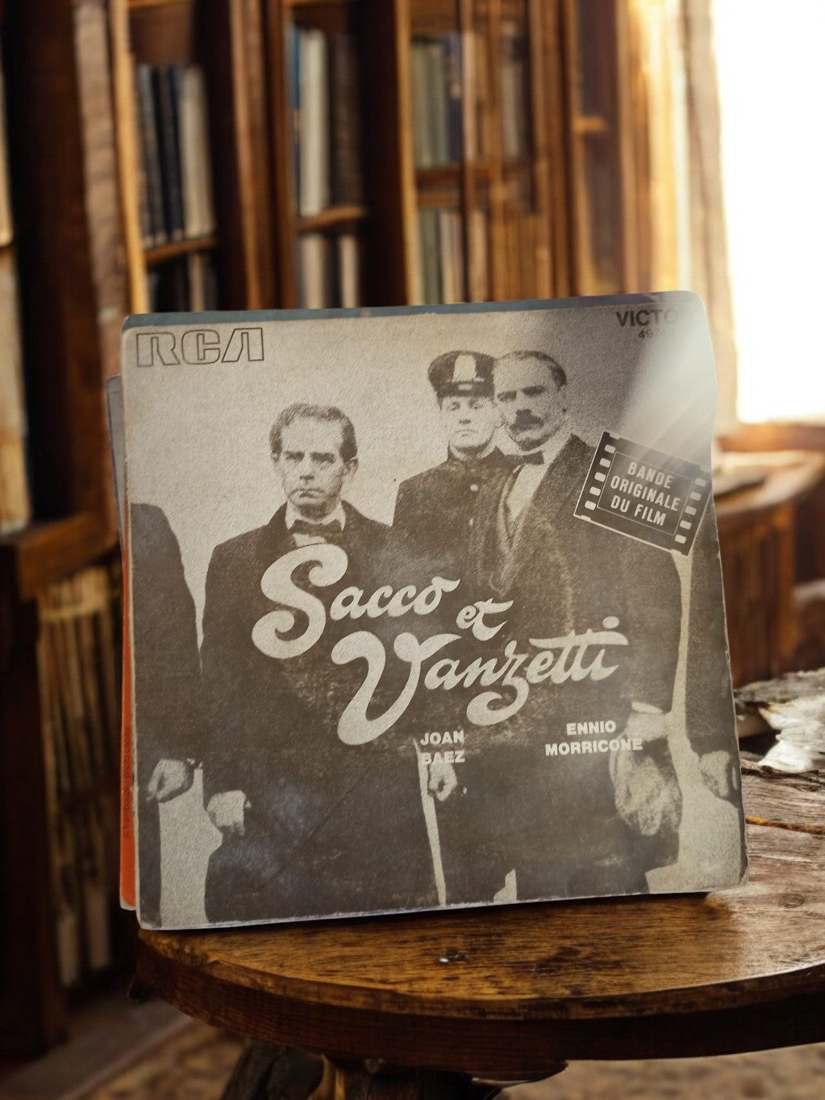 Vinyle 45 tours RCA Sacco et Vanzetti BO Joan Baez Ennio Morricone vintage