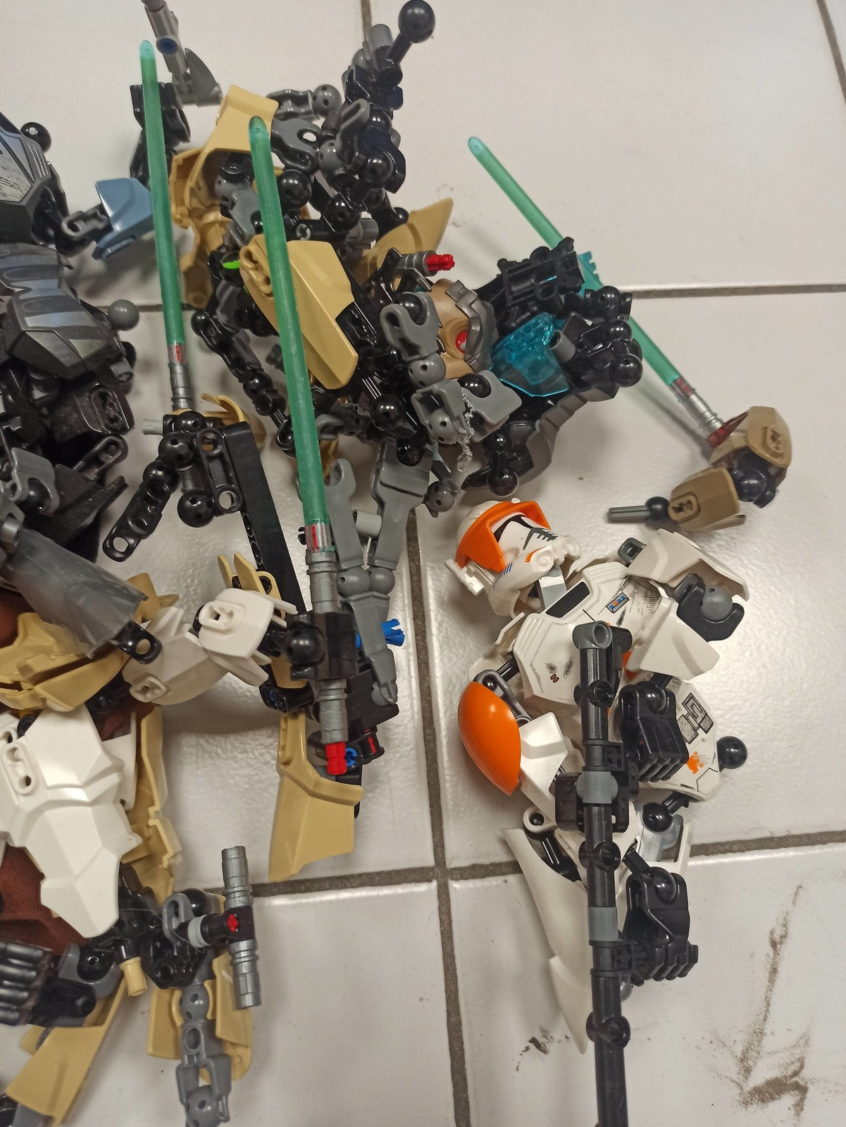 Gros lot Lego Star Wars vrac, sets divers, pièces originales Lego occasion