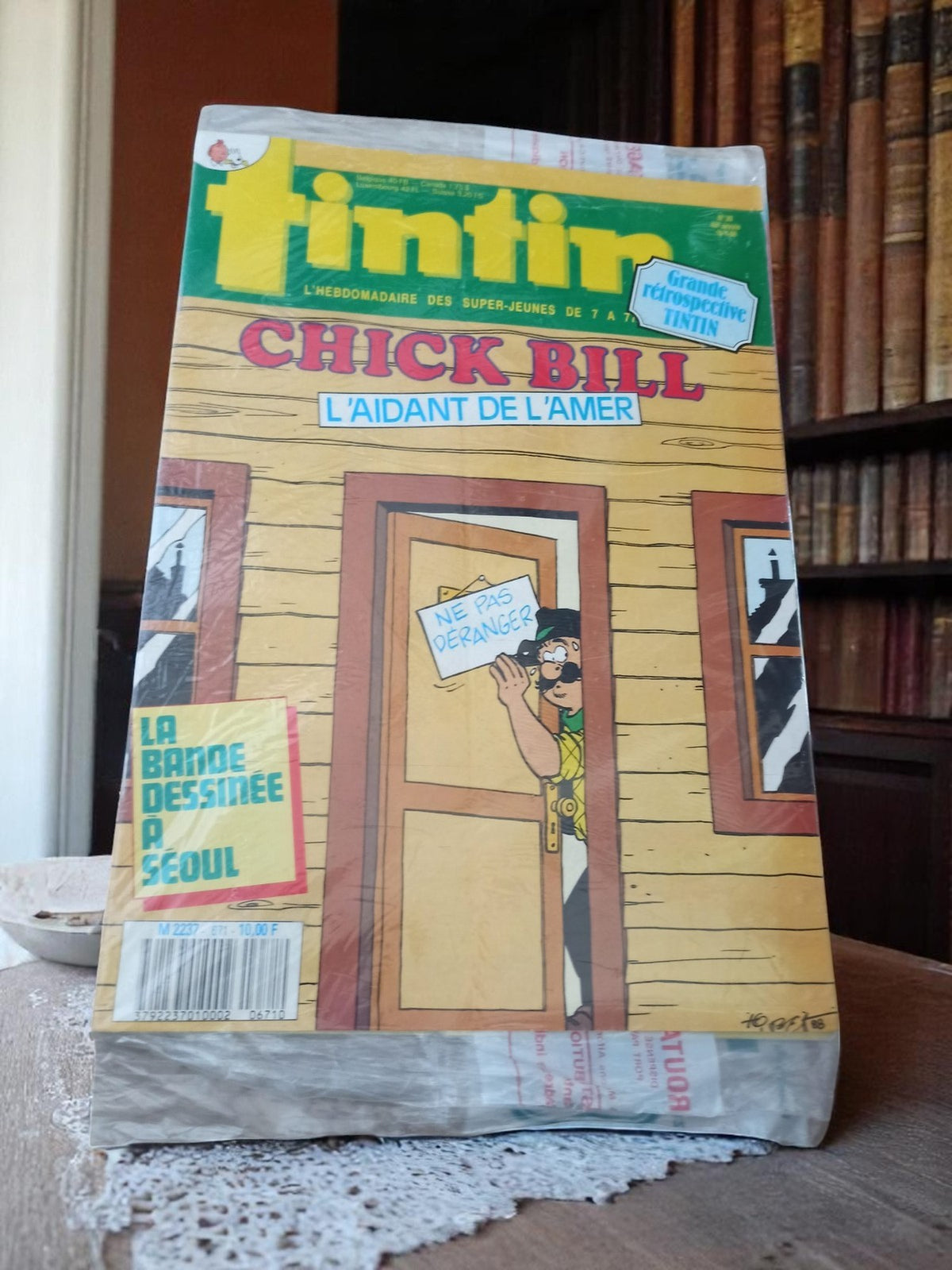 Vintage-Tim-und-Struppi-Magazin, neu und originalverpackt, Chick-Bill-Sammleredition