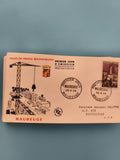 Lettre Premier Jour Maubeuge 1958 Villes Reconstruites Philatélie (Ref 2)