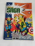 Comic vintage Ombrax Saga n°243 Thor Vengeurs avril 1986 Marvel ancien