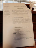 Document administratif ancien Marseille 1964 Ponts et Chaussées domaine public