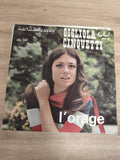 Vinyle 45 tours Gigliola Cinquetti L'orage SPX 39 pochette photo couleur