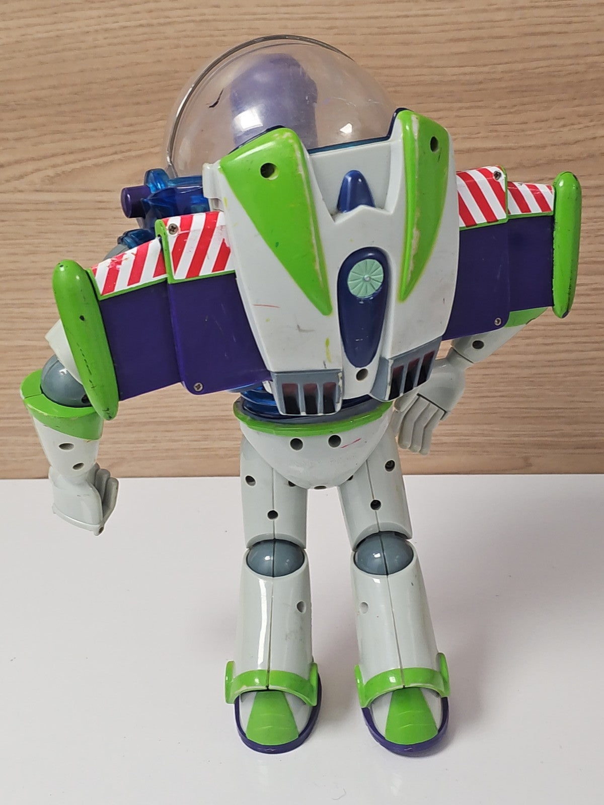 Figurine parlante Disney Pixar Buzz Lightyear bleu rare rétro collection Toy Sto