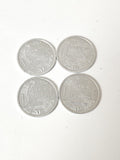 Ancienne pièce 1 Franc Polynésie Française IEOM vintage, monnaie de collection r