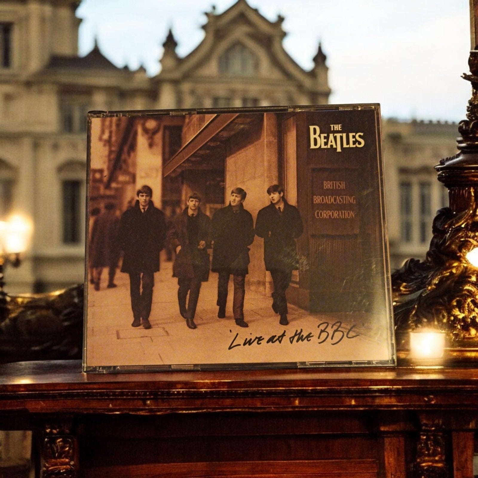 CD The Beatles Live at the BBC vintage, album rare, British Broadcasting