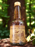 Mini bouteille Pommeau de Normandie vintage France, étiquette illustrée ancien