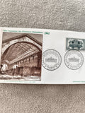 Enveloppe premier jour XIXe Exposition Cheminots Philatélistes 1962 Paris philat
