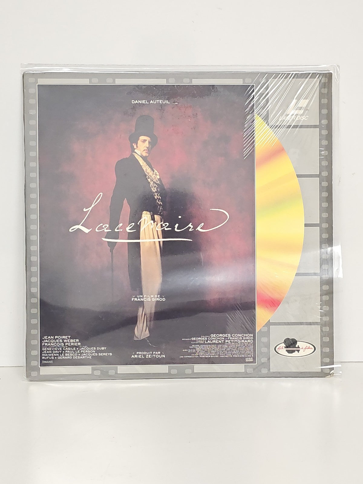Laserdisc vintage Lacenaire ancien film rare collection rétro cinéma français