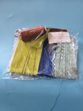 Vintage mercerie : dentelles, galons, rubans anciens années 1960, lot couture ré