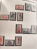 Lot anciens timbres neufs Afrique Océanie Niger Mauritanie historiques