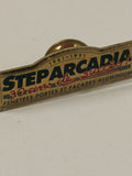 Vintage Step Arcadia pin old retro badge 80s collection rare original