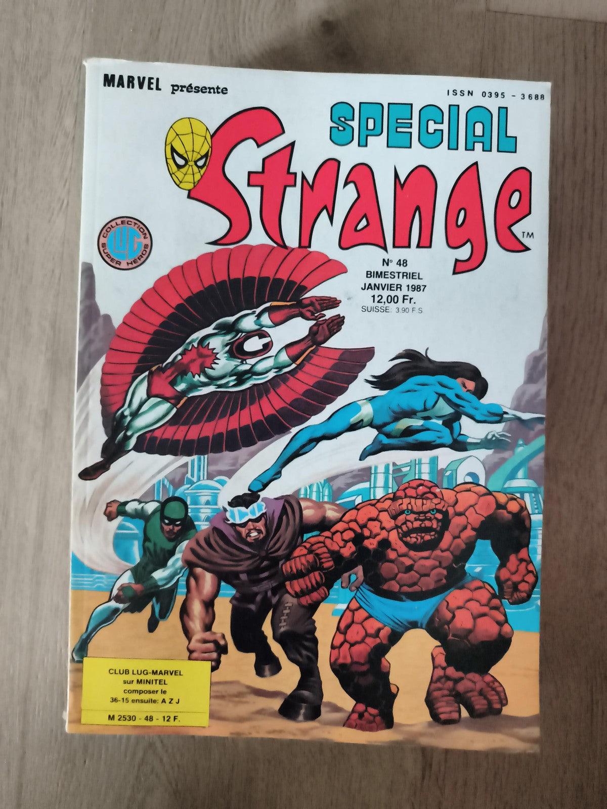 Comic SPECIAL STRANGE n°48 Marvel Lug 1987 ancien VF super-héros vintage