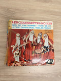 Vinyle 45T Les Chaussettes Noires Noël de l?an dernier pochette illustrée Père N