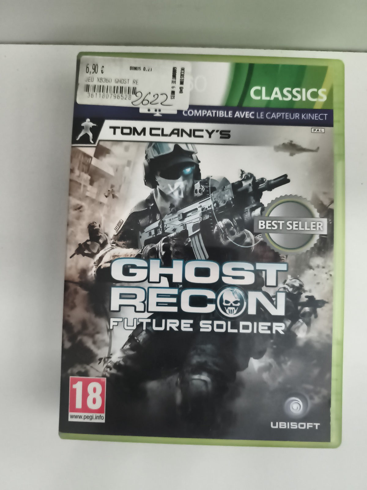 Jeu Xbox 360 Ghost Recon Future Soldier Ubisoft Classics PAL