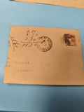 Ancienne enveloppe oblitérée début XXe philatélie timbre France (Ref 6)