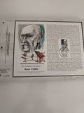 Feuillet philatélique CEF Henri Fabre illustré Quillivic timbre premier jour