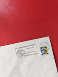 Enveloppe philatélie oblitérée St Denis La Réunion 1965 timbre coloré