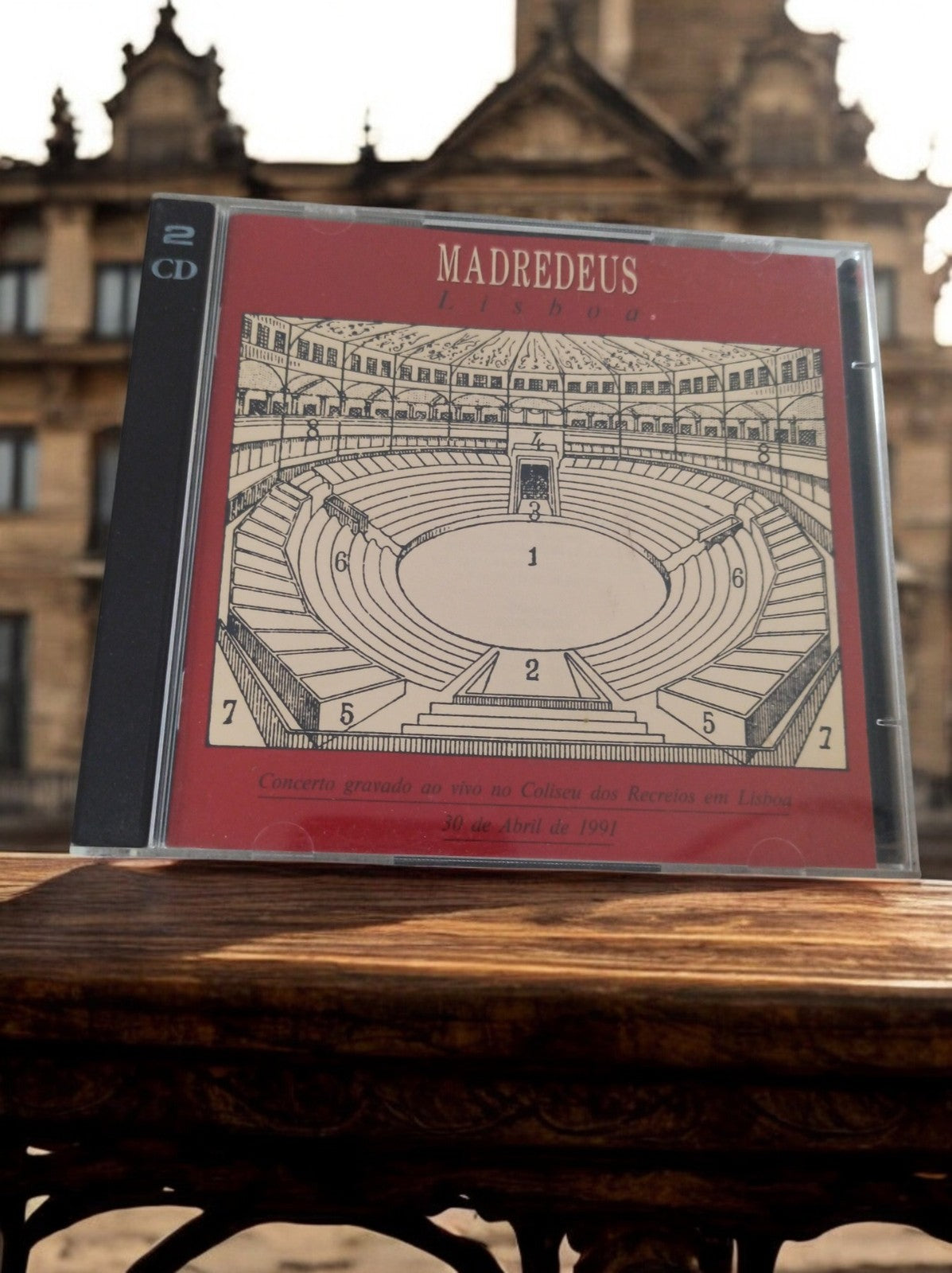 CD 2 disques Madredeus Lisboa live 1991 – Concert Coliseu Lisbonne Portugal