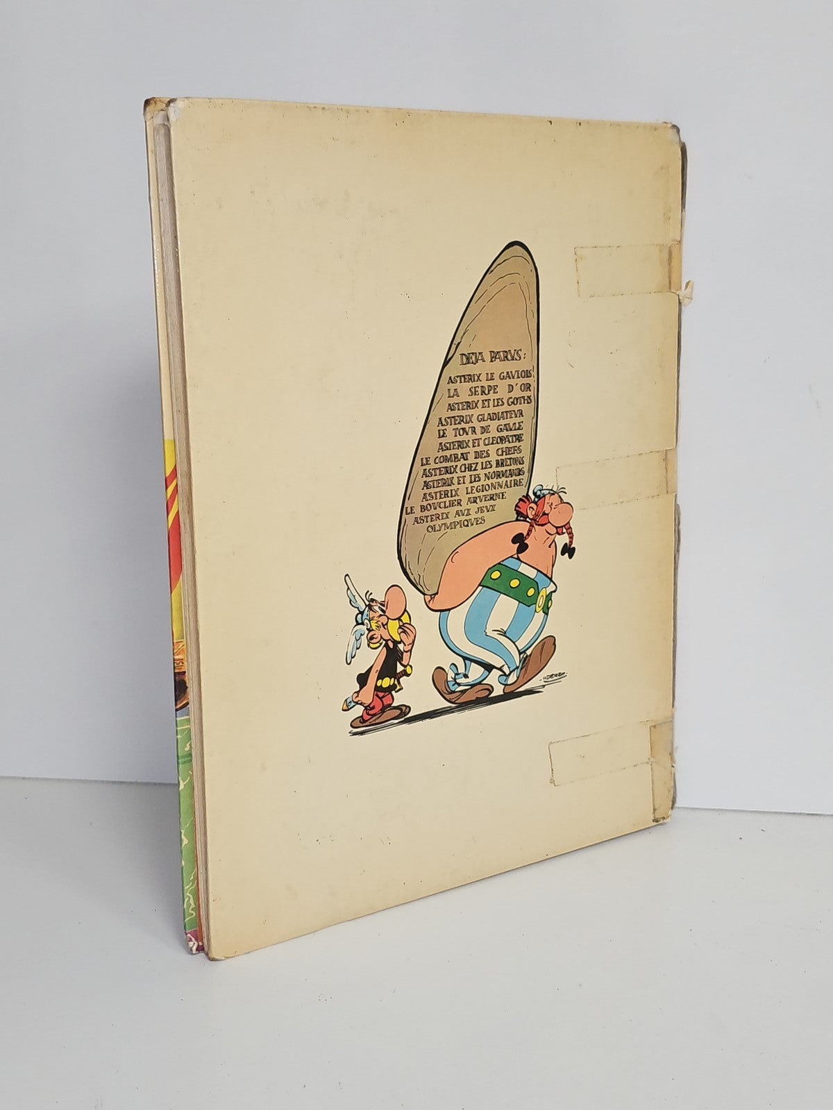 Astérix aux Jeux Olympiques édition 1968 bande dessinée originale Goscinny Uderz