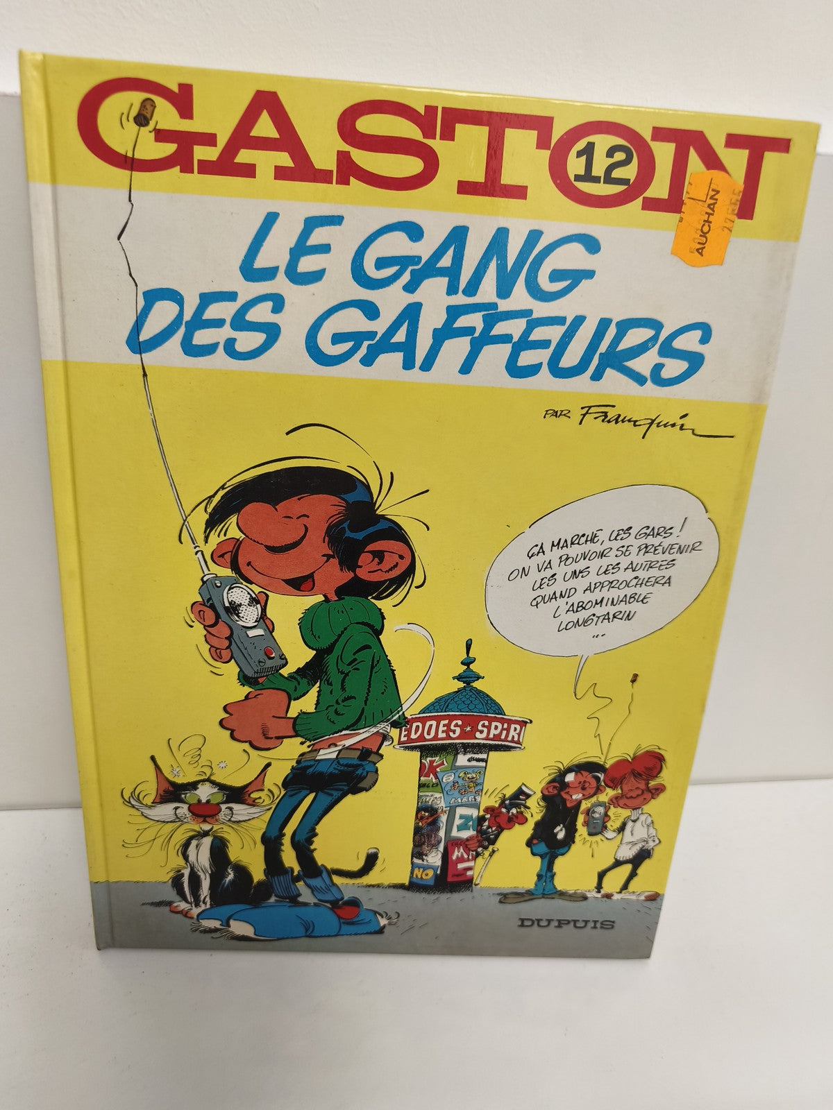 BD vintage Gaston édition 1976 ancien album bande dessinée rétro collection
