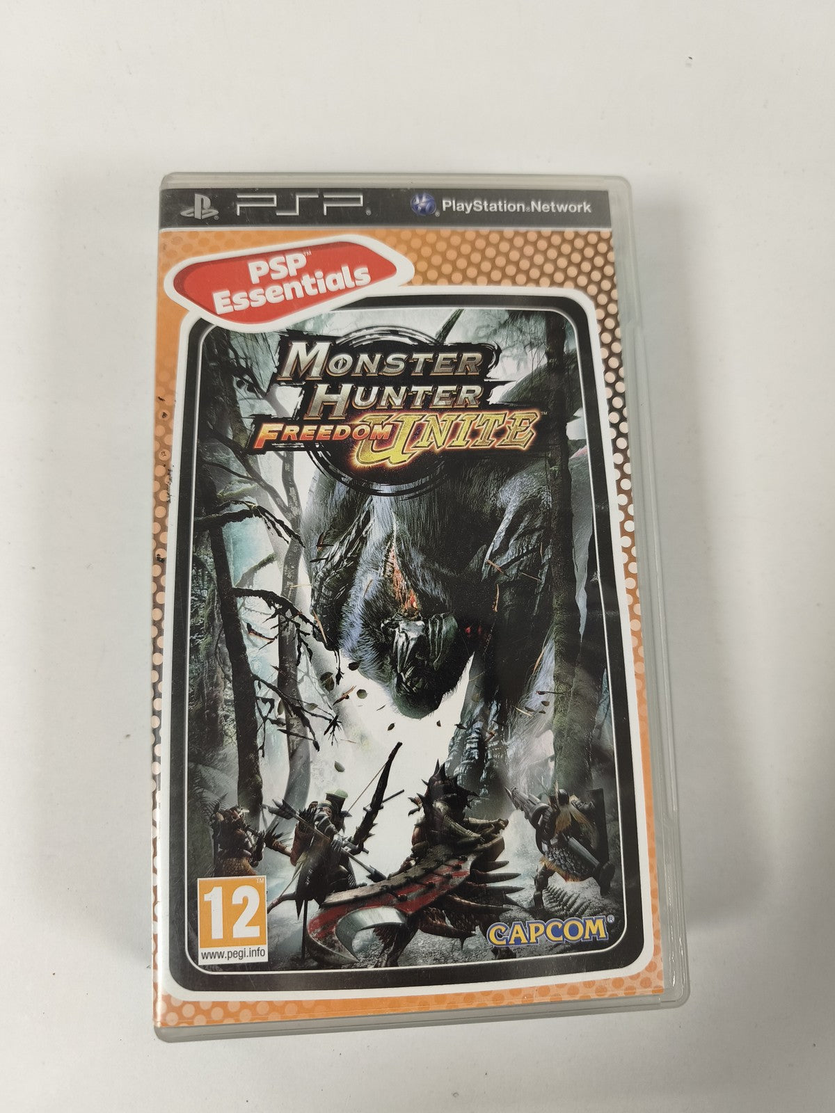 Boîte vide pour Monster Hunter PSP PlayStation, étui d'origine sans jeu