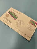 Enveloppe FDC Gabon 1970 Timbre Inauguration Siège UPU Libreville numérotée
