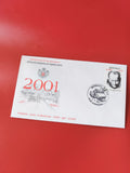 Enveloppe philatélie Monaco 2001 Premier Jour d?Émission timbre André Malraux