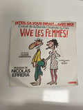 Vinyle 45 tours Vive les Femmes Nicolas Errera Carrere BOF Claude Confortès