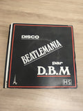 Vinyle 45 tours Beatlemania par D.B.M, pochette noire, disque disco