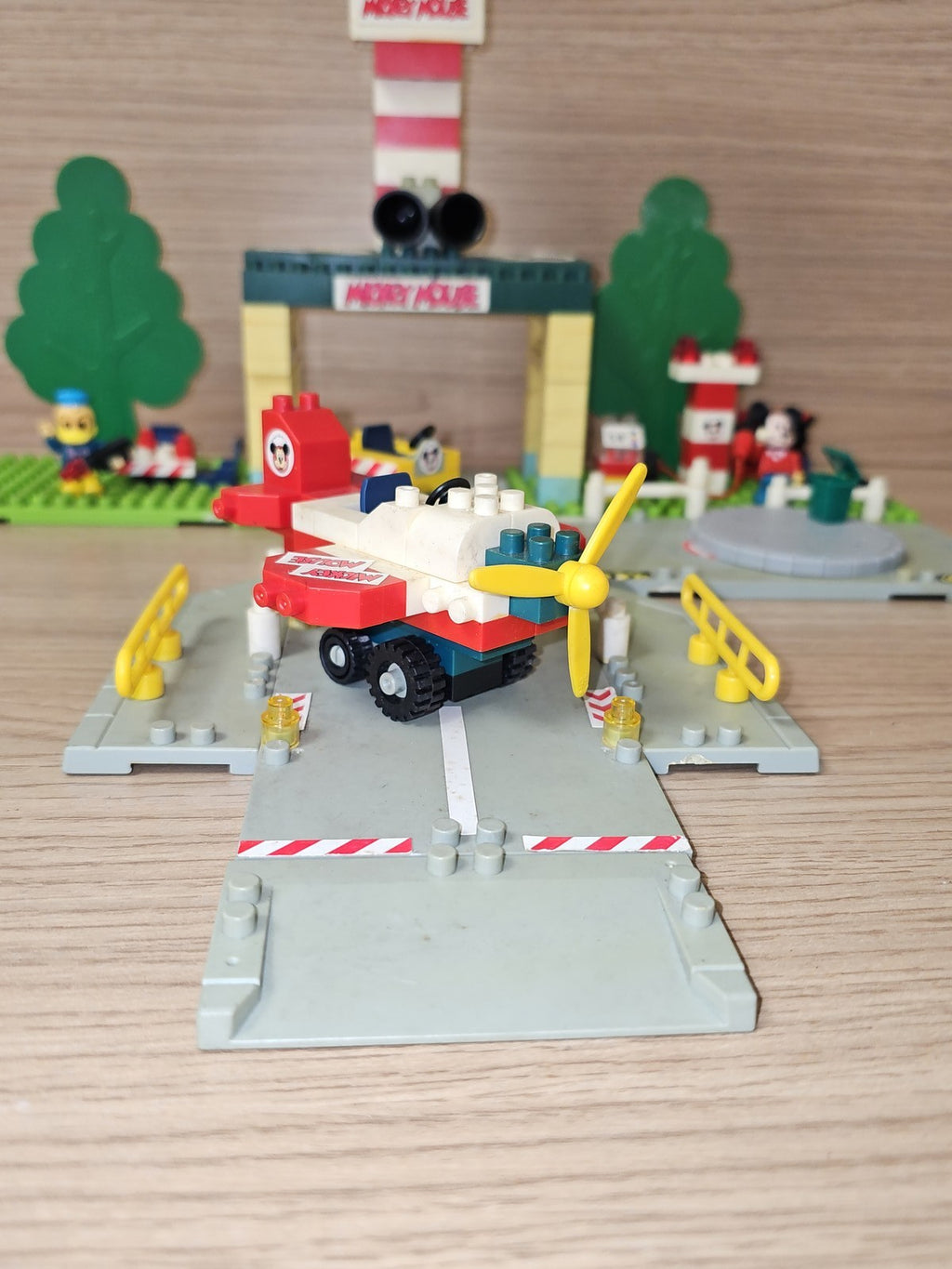 Jeu de construction ancien Disney Mickey années 1950 vintage rare collection