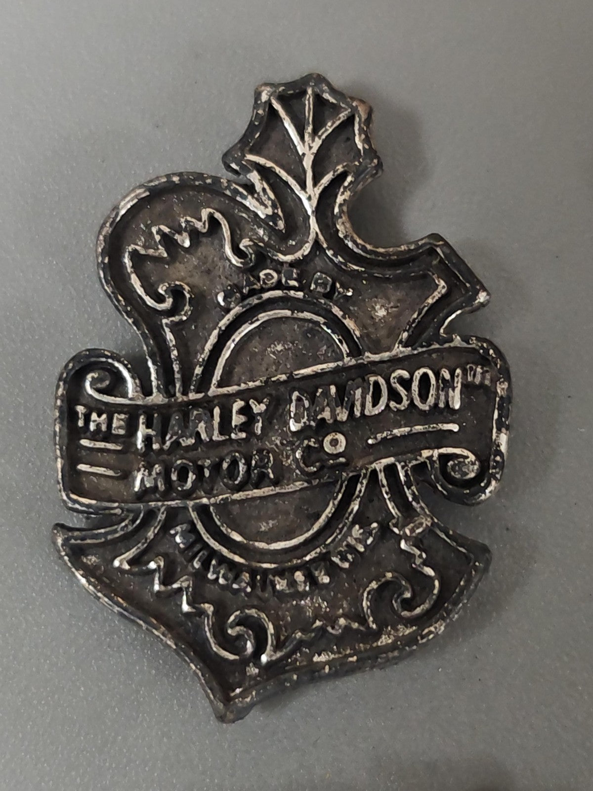 Vintage pin's collection Harley Davidson ancien badge rétro moto biker USA