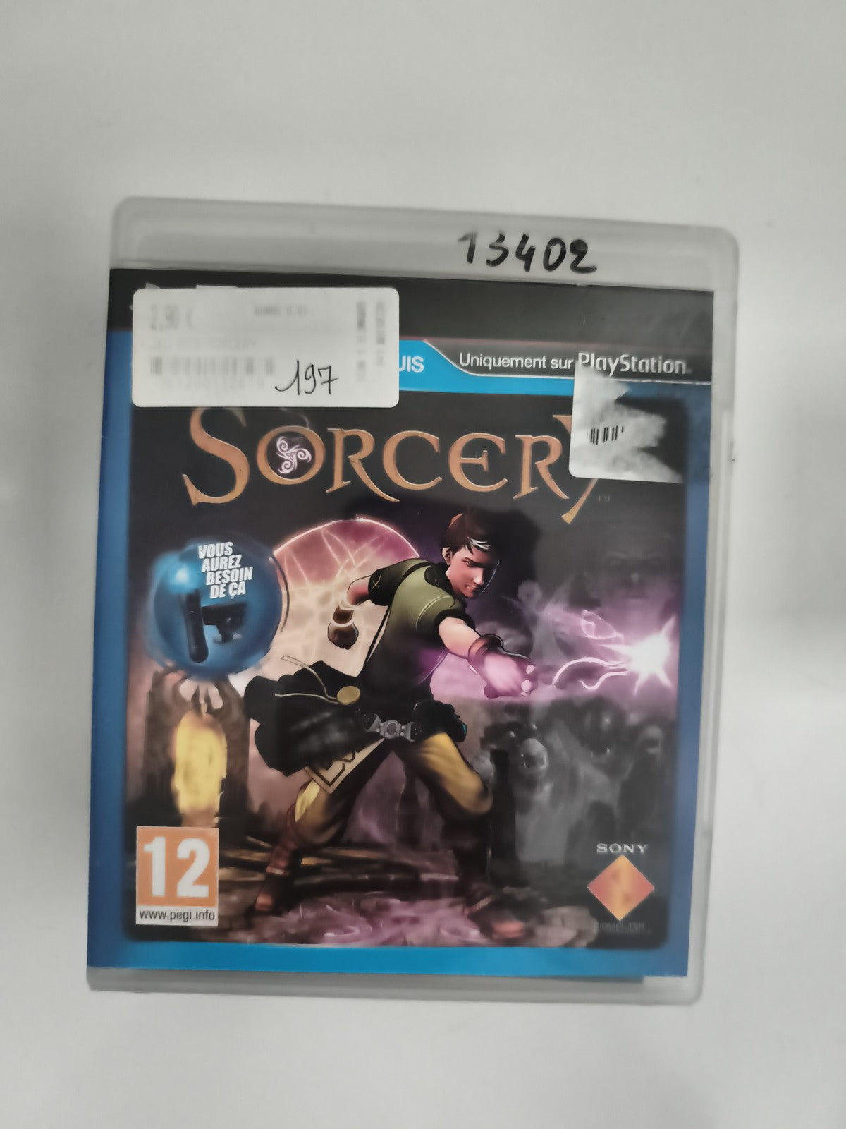 Jeu vidéo Sorcery PlayStation 3 PS3 sans notice Sony PEGI 12 action aventure