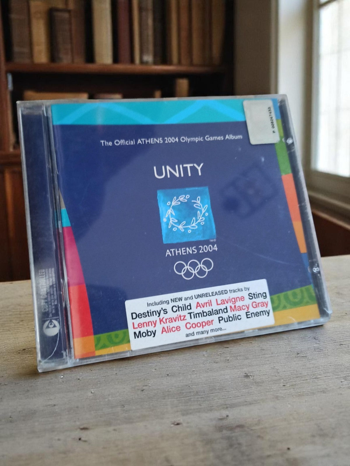 CD officiel Unity Athens 2004 Jeux Olympiques édition limitée rare musique