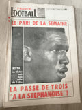 Ancien journal France Football 1968 Keita Saint-Étienne vintage presse sport