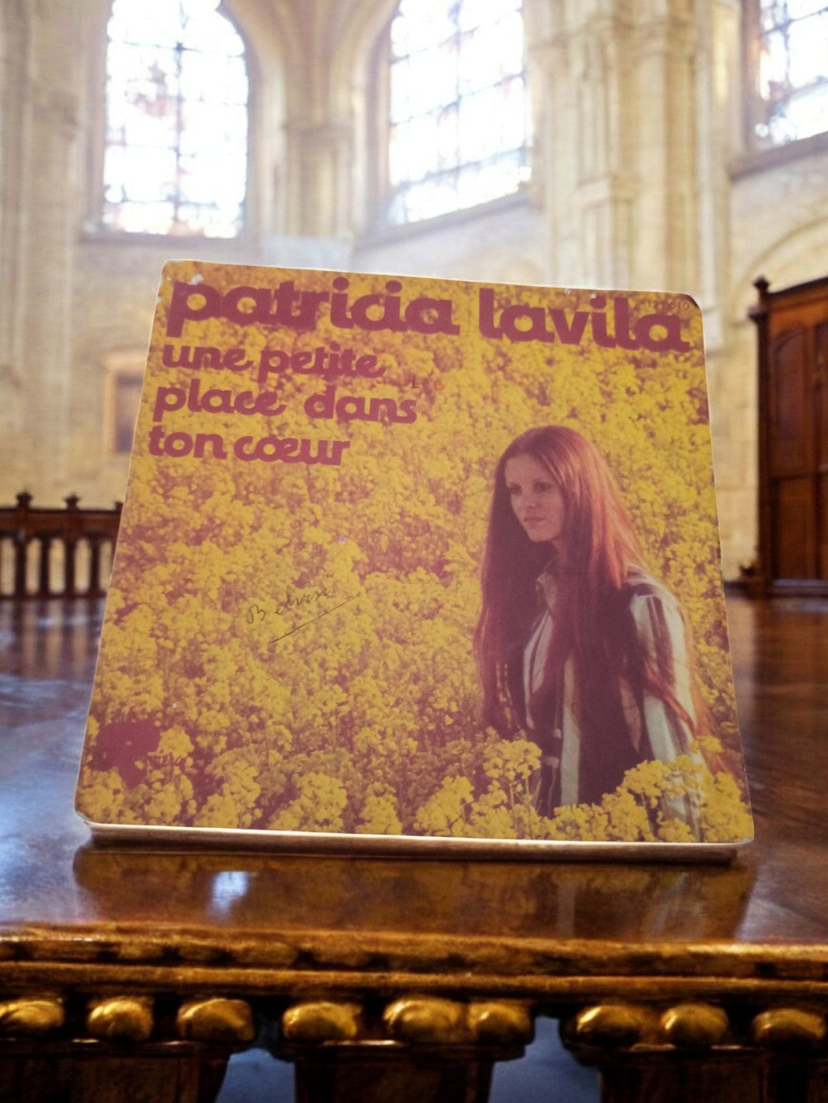 Vinyle 45 tours Patricia Lavila - Édition vintage non testée - Rare trouvaille