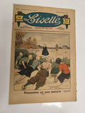 Journal ancien Lisette 1934, 16 pages, couverture illustrée, vintage fillettes