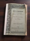 Livre ancien Poètes provençaux Paul Mariéton édition Gautier vintage XIXe