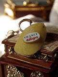 Porte-clés vintage France Chips publicitaire forme chips rétro années 70